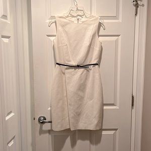 Calvin Klein belted sheath dress